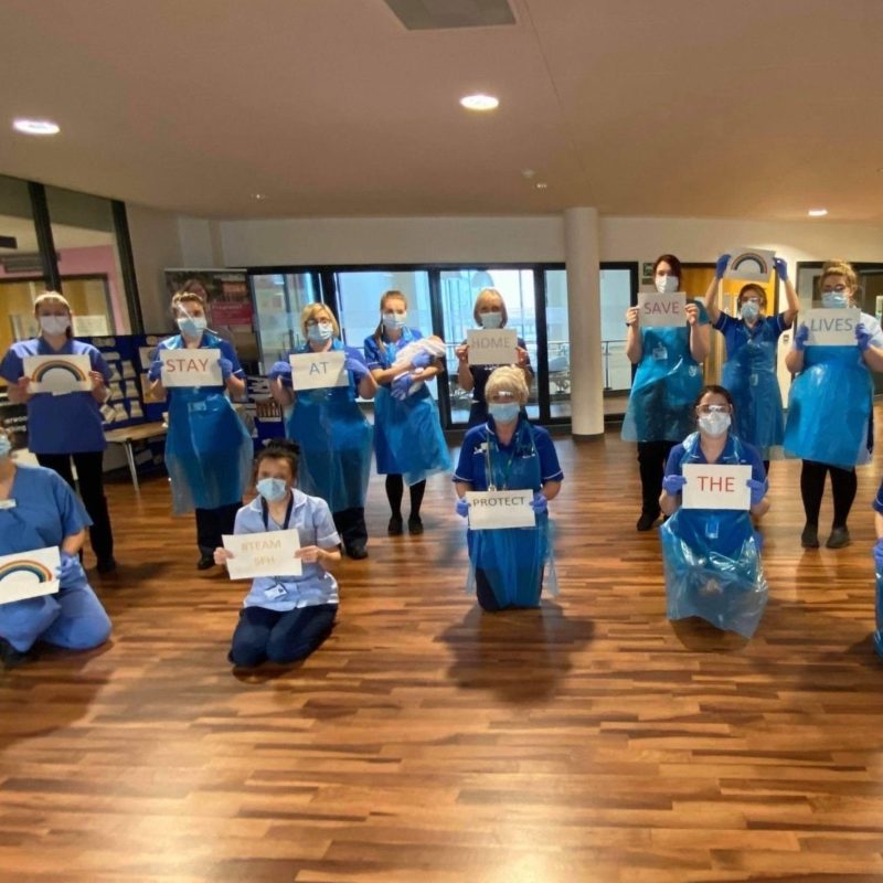 Maternity staff at Kings Mill Hospital