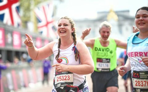 London Marathon success for Mrs Hayes