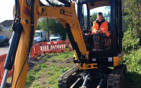 Yeoman Park Academy get hands-on experience in construction event